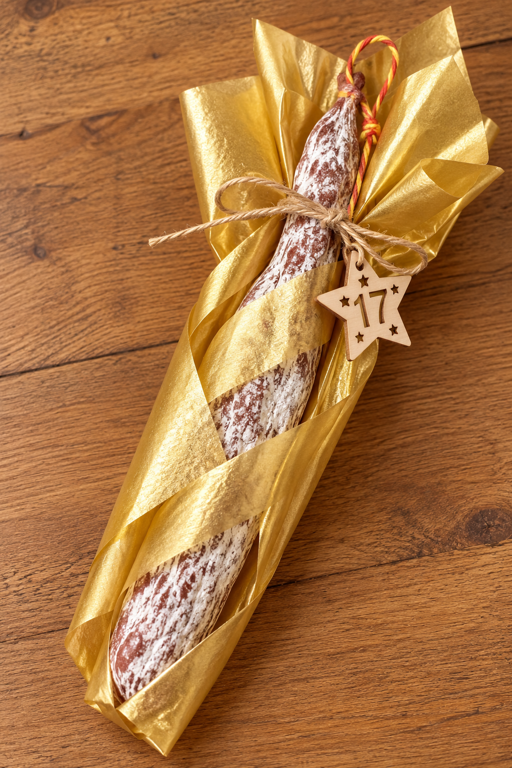 Précommande calendrier de l’Avent Bonhomme de neige – Saucissons artisanaux d’Auvergne