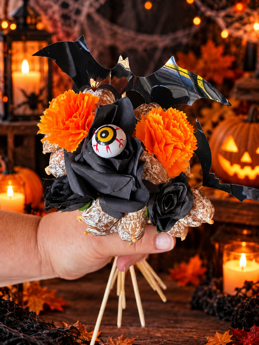 Lot 2 Halloween – Bouquet de sauciflettes, saucissons et fuet pour 29.97 euros
