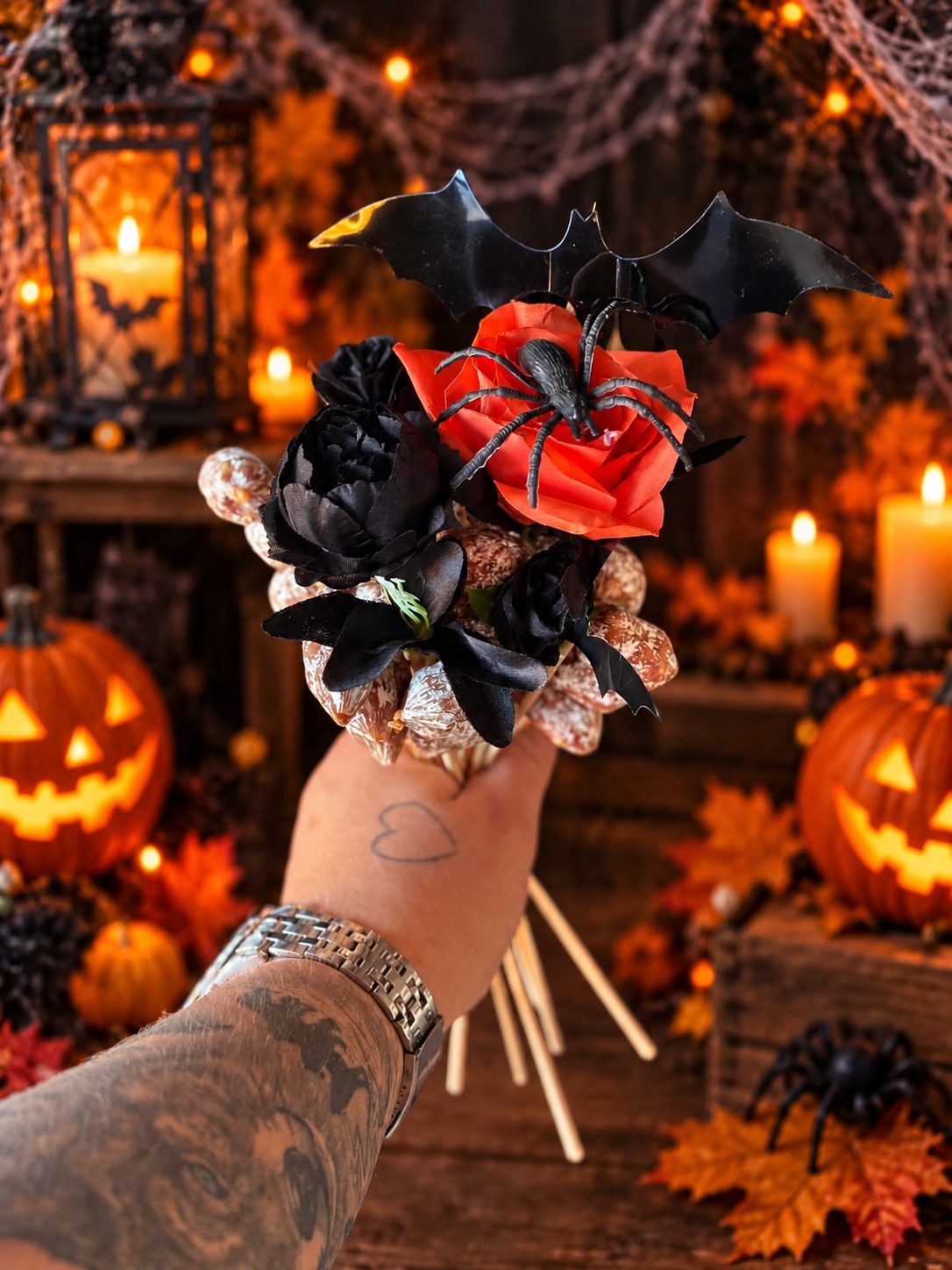Lot 2 Halloween – Bouquet de sauciflettes, saucissons et fuet pour 29.97 euros