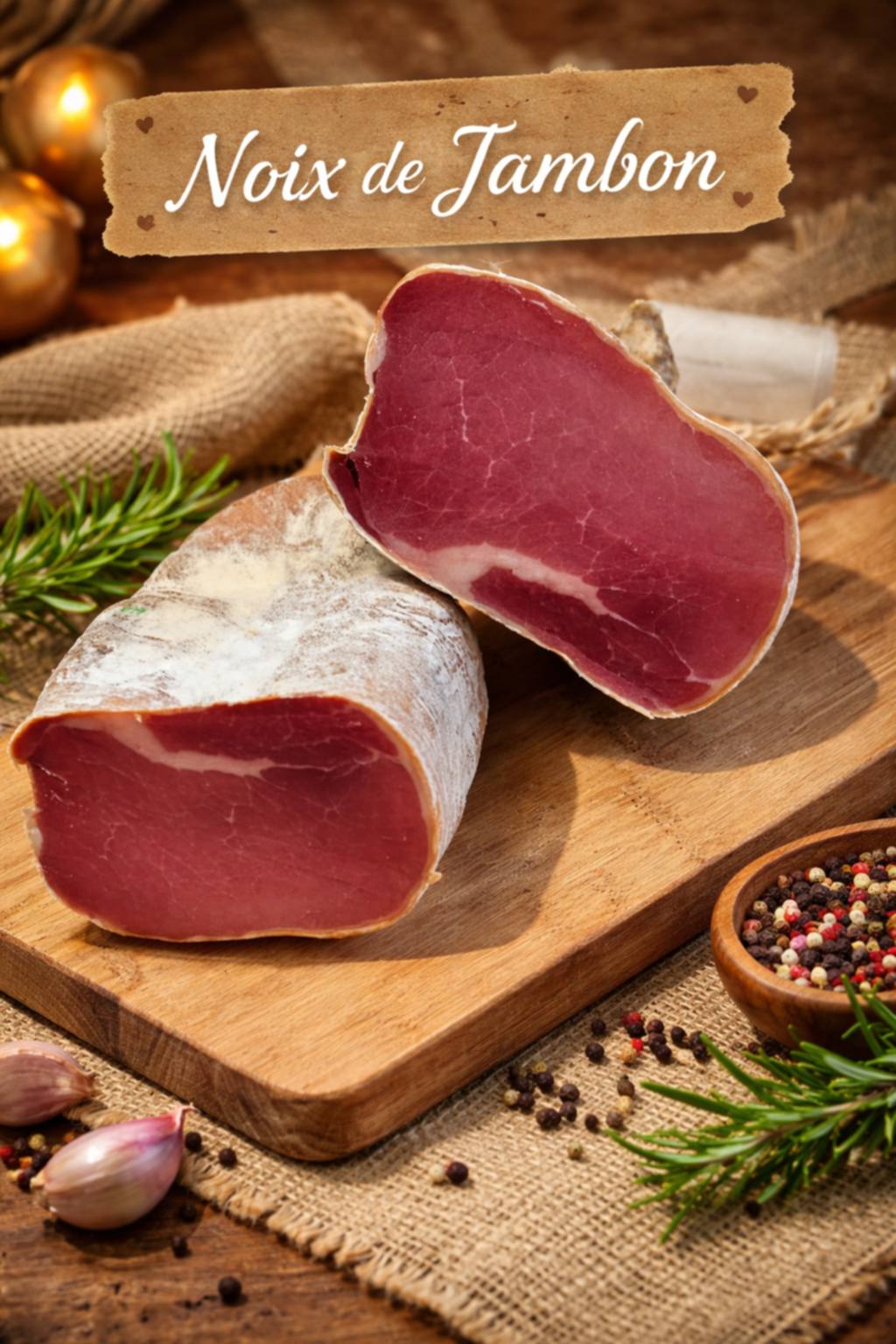 Demi-noix de jambon 600g