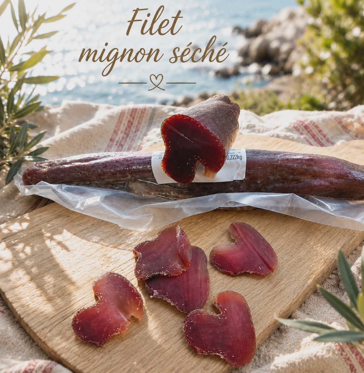 Filet Mignon Séché Artisanal – Pièce de 200 g