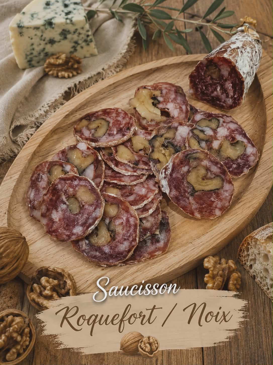 Lot de 10 Saucissons Secs 100% Français 25 euros